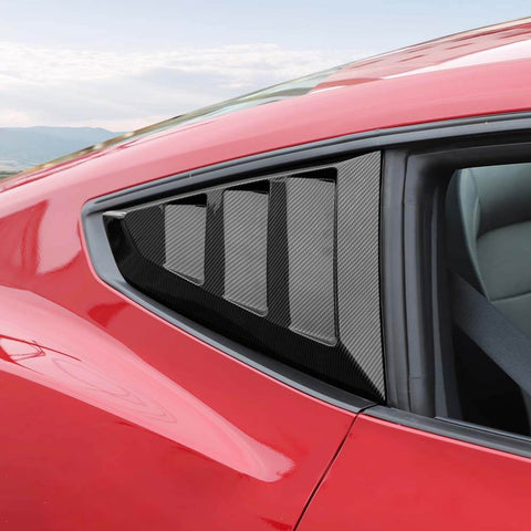 For 2024+ Ford Mustang Car Rear Window Louvers Rear Sun Shade Cover
