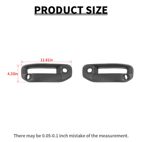 For 2018+ Dodge RAM Original Car Front Fog Light Lamp Cover