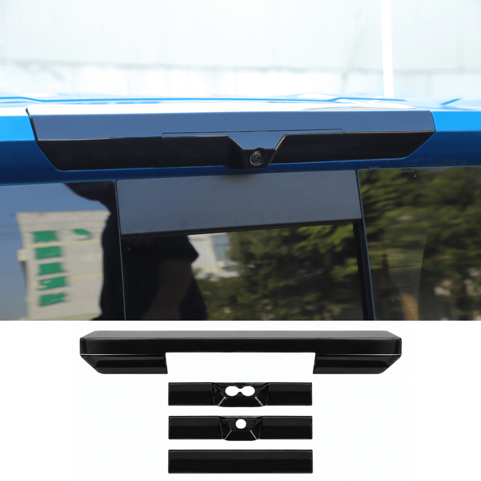 For 2019+ Chevy Silverado & GMC Sierra Smoked Third Brake Light Cover High Mount Stop Lamp Trim