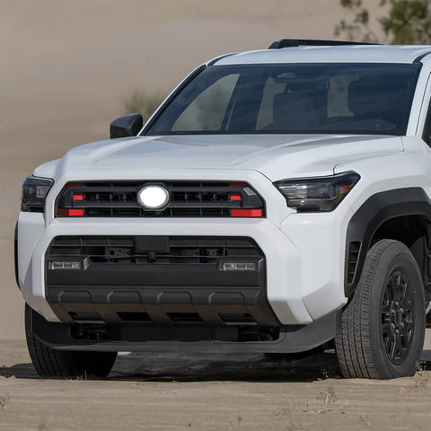 For 2024+ 4Runner Front Grill Mesh Decoration Sticker Cover Trim