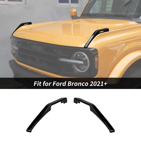 Front Engine Hood Hinge Cover Trim For Ford Bronco 2021+ Accessories｜CheroCar