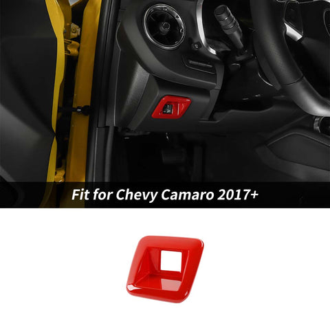 Interior Trim Full Set Available Separately Red For Chevy Camaro 2016+ Accessories | CheroCar