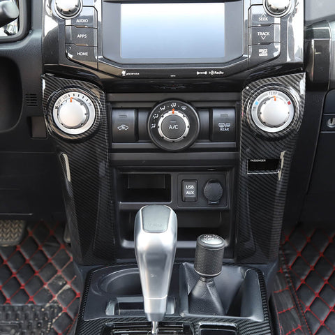 For 2010-2019 4Runner Center Console Steering Wheel Dash Trim Cover Kit