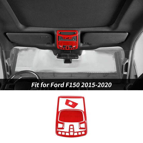 Front Reading Light Lamp Cover Trim For Ford F150 Raptor 2015-2020 Accessories｜CheroCar