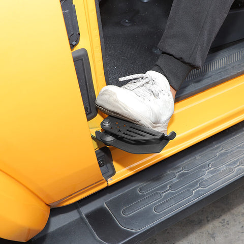 For 2021+ Ford Bronco Car Door Hinge Pedal Foot Pegs Rest Door Step