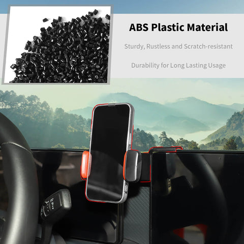 For 2024+ Ford Mustang Center Console Dashboard Phone Holder Bracket