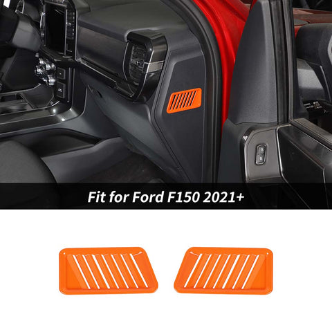 Center Console Side Air Vent Outlet Cover Trim For Ford F150 2021+ Accessories | CheroCar