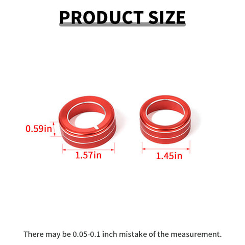 For 2010-2023 4Runner Driving Mode Switch Knob Button Trim Ring