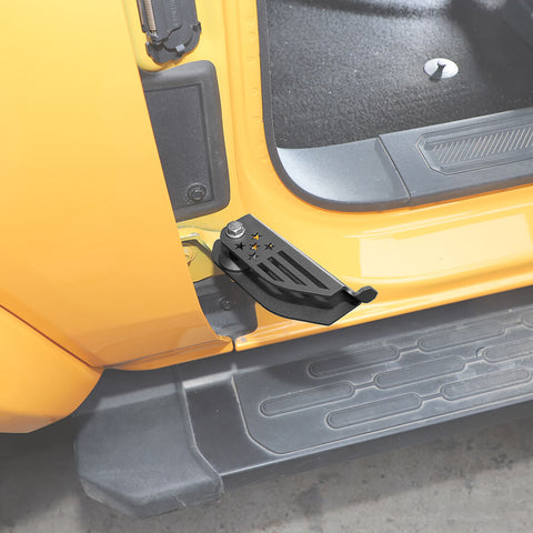 For 2021+ Ford Bronco Car Door Hinge Pedal Foot Pegs Rest Door Step