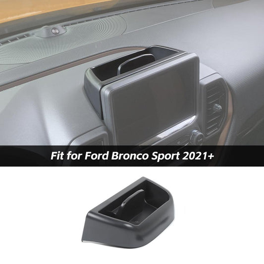 For 2021+ Ford Bronco Sport Dashboard Screen Rear Storage Box