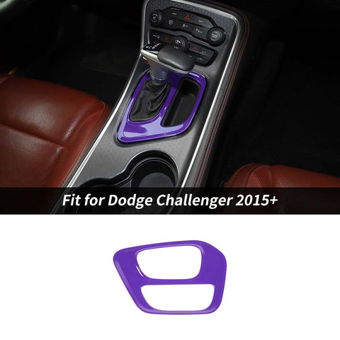 Gear Shift Panel Cover Trim for Dodge Challenger 2015+｜CheroCar