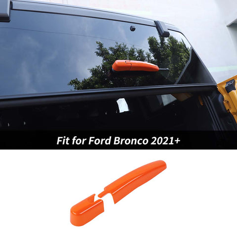 Rear Windshield Window Rain Wiper Cover Trim For Ford Bronco 2021+ Accessories | CheroCar