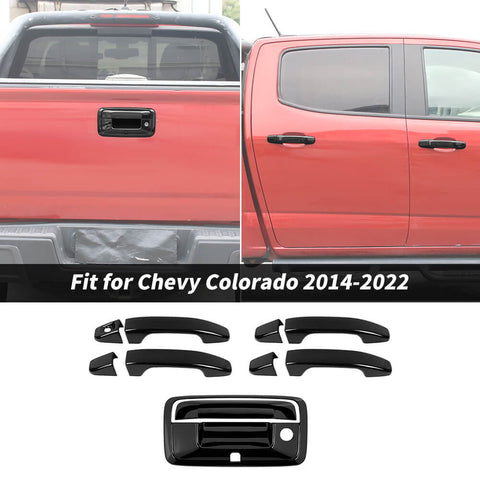 For 2014-2022 Chevy Colorado/GMC CANYON 10 x Door Tailgate Handle Shell Cover Cap Trim