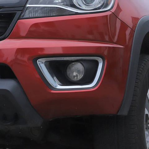 For 2014-2020 Chevy Colorado/2014-2022 GMC/CANYON Smoked Black Front Fog Lamp Light Trim Cover