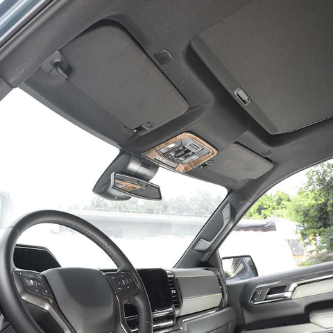 Reading Light Panel Cover Decorative Bezels For Chevy Silverado/GMC Sierra 2019+ Accessories | CheroCar