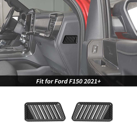 Center Console Side Air Vent Outlet Cover Trim For Ford F150 2021+ Accessories | CheroCar