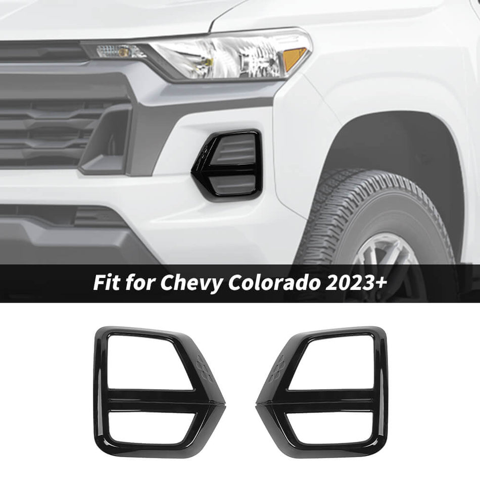 For 2023+ Chevy Colorado Car front fog lamp decorative frame