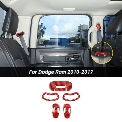 Car Seat Belt Buckle Decor Cover Trim For Dodge RAM 1500 2010-2017 Accexories | CheroCar