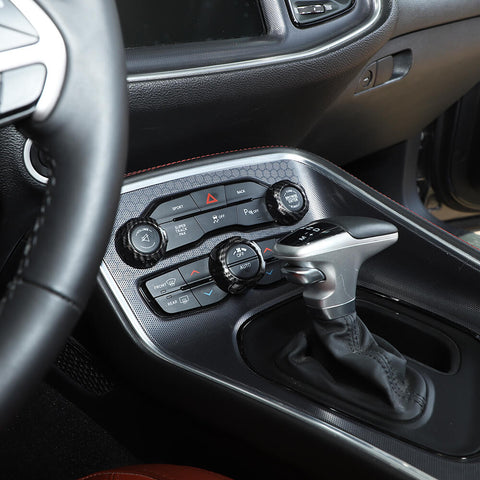 For 2015+ Dodge Challenger & 2011+ Charger & 2012-2017 Ram & 2016-2020 Durango & 2011+ 300C Air Conditioning Switch Trim Ring Cover