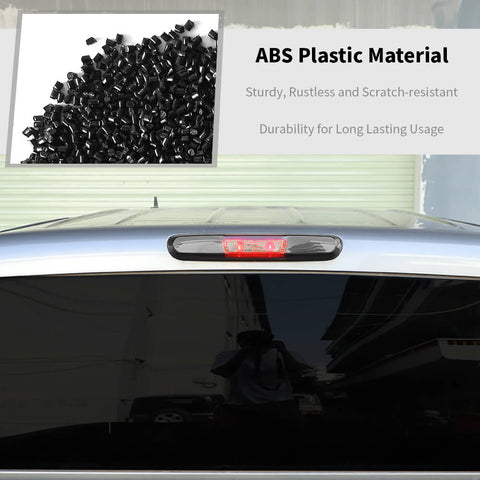 For 2007-2013 Chevy Silverado/GMC-SIERRA Smoked Black Hight Brake Light Lamp Cover Trim