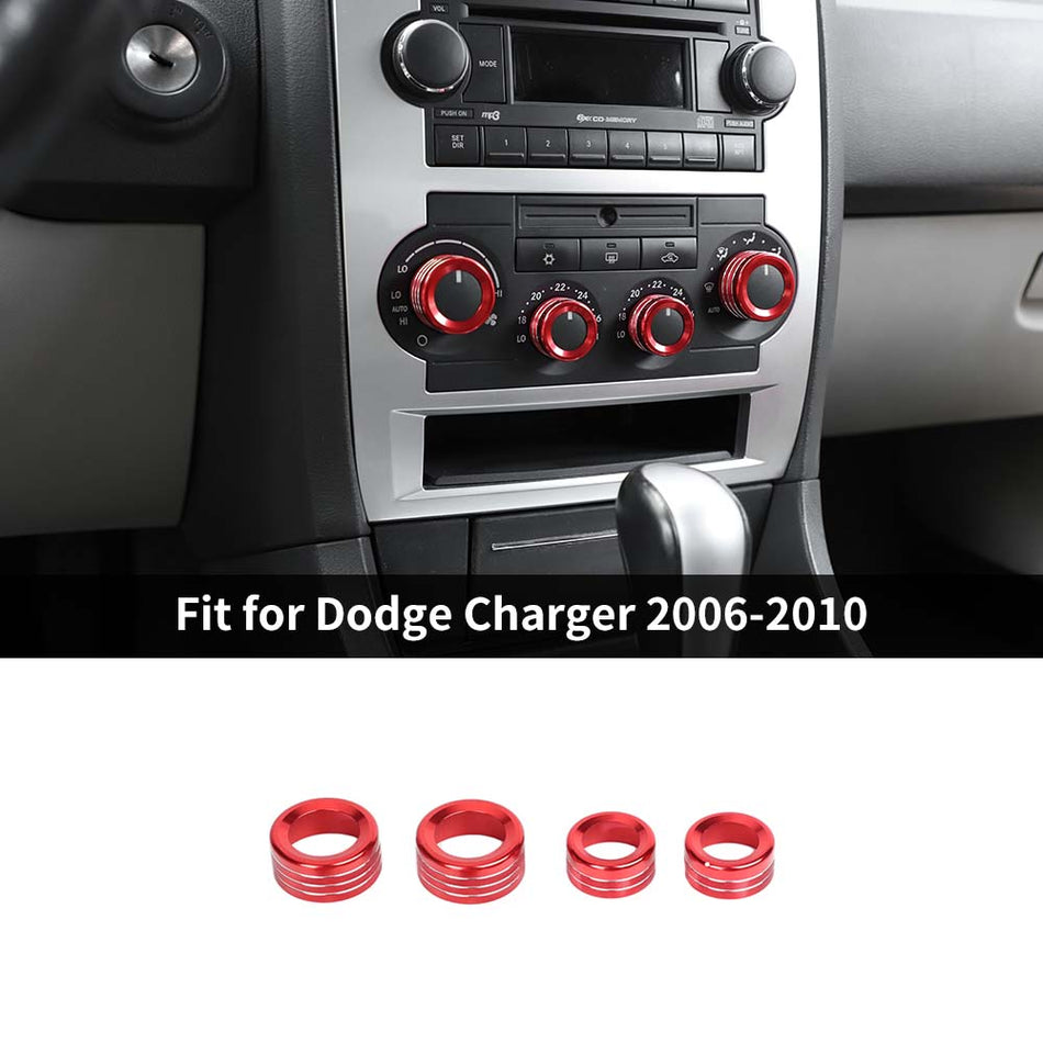 For 2006-2010 Dodge Charger Air Conditioning Switch Knob Trim Ring