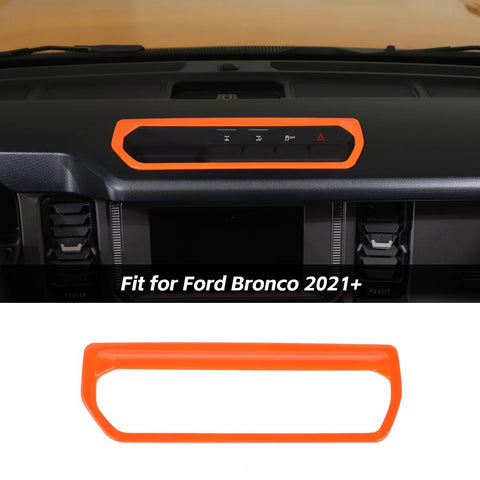 Front Differential Control Switch Panel Trim Decor Cover For Ford Bronco 2021+ Accessories | CheroCar