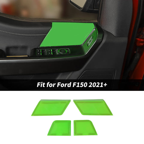 For 2021+ Ford F150 4 Door Inner Armrest Panel Decor