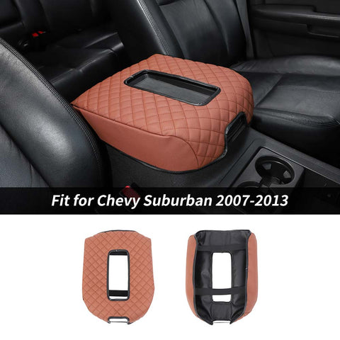 Console Armrest Box Cover Mat For Chevy Suburban/Silverado/Avalanche/Tahoe/YUKON 2007-2013 Accessories | CheroCar