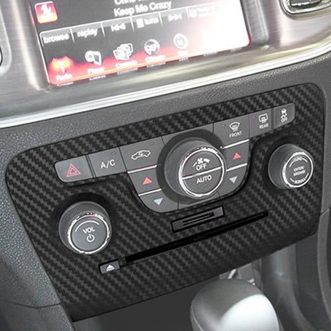 For 2011-2014 Dodge Charger Air Conditioner Control Panel Knob Cover Trim