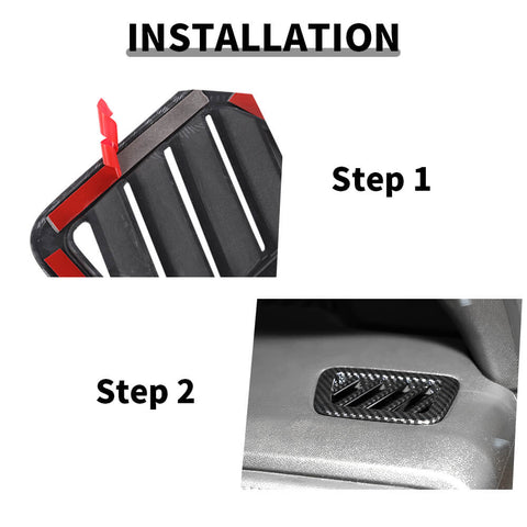 For 2023+ Chevy Colorado/GMC-CANYON Center Console Side Air Vent Cover Trim