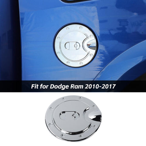 Door Fuel Tank Cover Gas Filler Cap Trim For Dodge Ram 2010-2017 Accessories | CheroCar