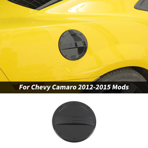 For 2012-2015 Chevy Camaro Exterior Fuel Tank Cover Gas Lid Cap Trim