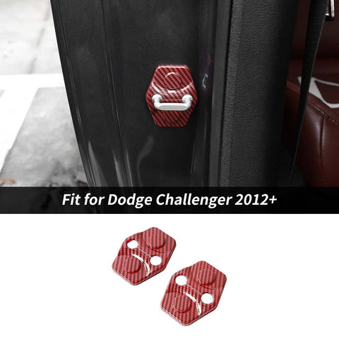 For 2012+ Dodge Challenger Door Lock Buckle Cover Protection Trim