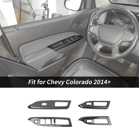 Window Lift Panel Switch Cover Trim For Chevy Colorado 2014+ Accessories | CheroCar