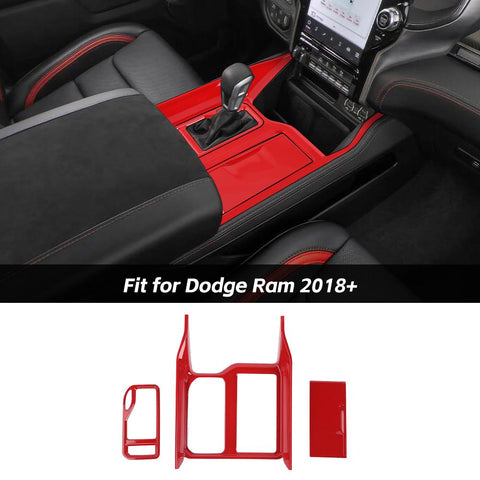 Gear Shift Panel Decor Trim For Dodge Ram TRX 2018+ Accessories | CheroCar