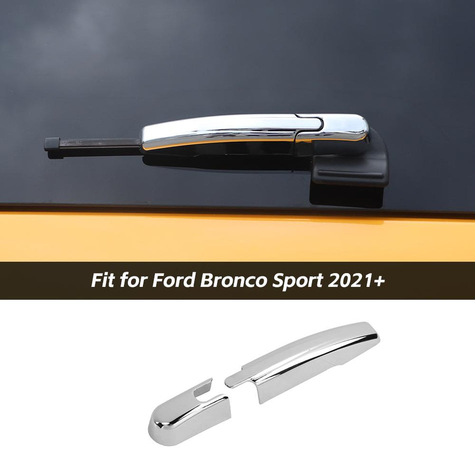 For 2021+ Ford Bronco Sport Rear Window Rain Wiper Cover Trim Decor