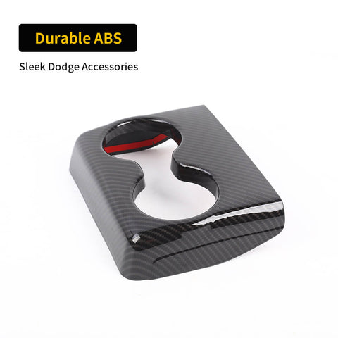 For 2011+ Dodge Charger/300/300C Rear Seat Armrest Cup Holder Trim Cover