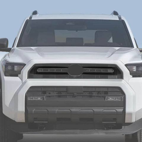 For 2024+ 4Runner Front Middle Grille Inserts Bezel Cover Trim