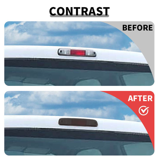 For 2008-2016 Ford F250/F350/F450/F550 Smoked Black High Brake Light Trim Cover