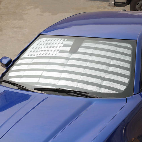 Front Windshield Sunshade Sun Heat Protector Sun Visor For Dodge Charger 2011+ Accessories | CheroCar