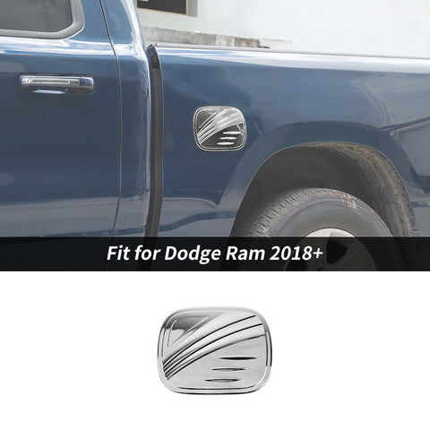 For 2018+ Dodge Ram 1500 Exterior Fuel Filler Door Gas Tank Cap Cover Trim