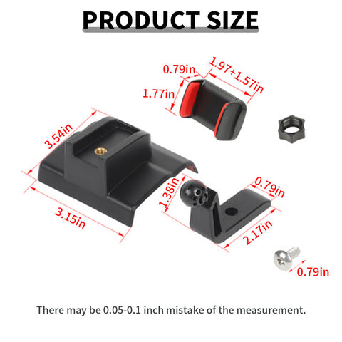 For 2021+ Ford F150 Center Console Dashboard Phone Holder Bracket