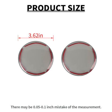 For 2014-2020 Chevy Colorado/2014-2022 GMC/CANYON Smoked Black Front Fog Lamp Light Trim Cover