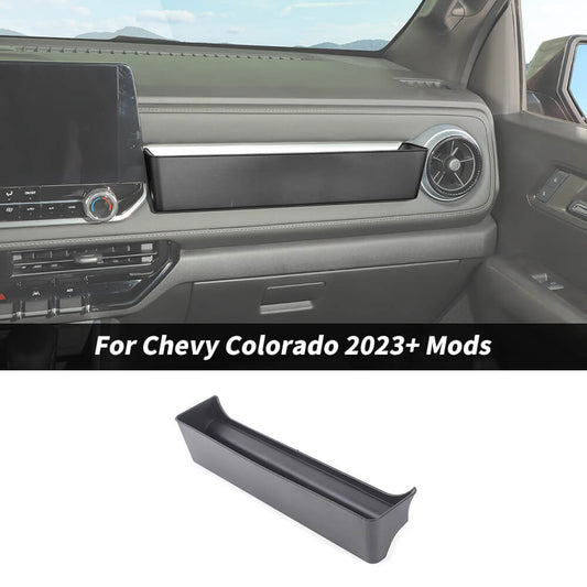For 2023+ Chevy Colorado Interior Center Console Co-pilot Storage Box Accessories
