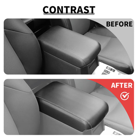 For 2010-2023 4Runner Center Console Armrest Box Leather Protector Cover