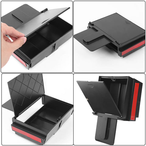For 2010-2023 Toyota 4Runner Armrest Hidden Storage Box Organizer Secret Compartment