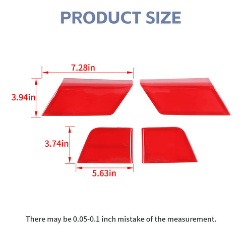For 2021+ Ford F150 4 Door Inner Armrest Panel Decor