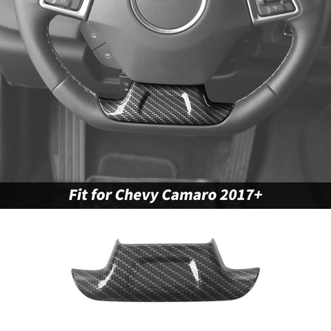 For 2017+ Chevrolet Camaro Steering Wheel Lower Decor Cover Trim Bezels