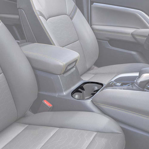 For 2023+ Chevy Colorado 9 x Carbon Fiber Center Console Decorative Trim Cover Kit