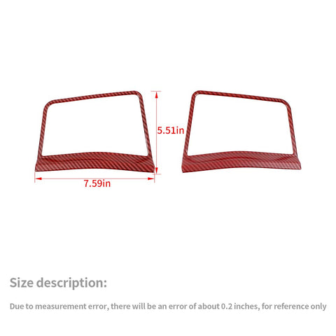 A pillar Horn Speaker Frame Cover Trim Bezels For Ford Bronco 2021+ Accessories | CheroCar